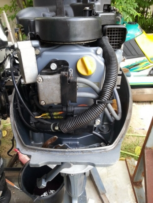 ขายเครื่องเรือ YAMAHA 25 HP Four