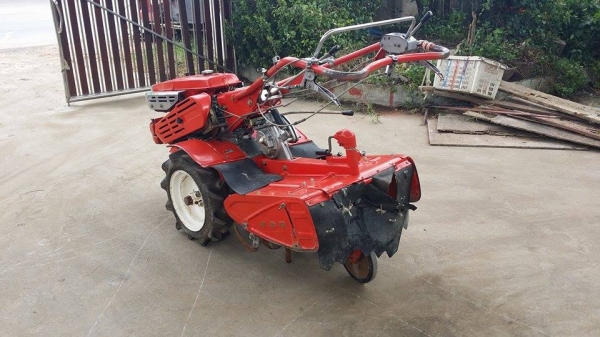 นำเข้าจากญี่ปุ่น รถพรวนดินเดินตาม KUBOTA  รุ่น T70 ขนาด 7 แรง เก่าญี่ปุ่น เครื่องยนต์ติดง่าย  สภาพดี พร้อมใช้งาน