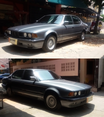 BMW 730ia E32 เครื่อง 3,000cc LPG หัวฉีด/BMW 325ia E36 มือเดียวป้ายแดง ราคาถูกๆ