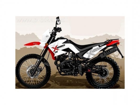 รถวิบาก เอ็นดูโร่ พันธุ์อึด 200ซีซี สตาร์ทมือ ดิสก์เบรกหน้า-หลัง