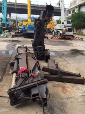 ขายเครนติดหลังรถบรรทุกสำหรับงานคีบเหล็ก มือ 2 NANSEI รุ่น PL-830