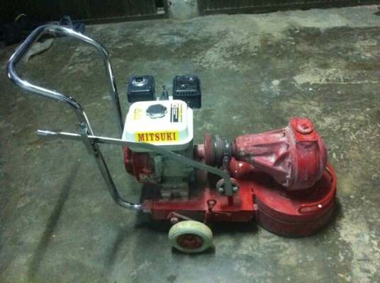 ขายด่วนเครื่องขัดพื้นปูนใช้งานครั้งเดียว (ต่อรองได้)