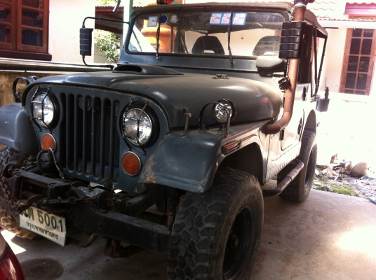 ขาย JEEP CJ6 เครื่อง 2J ดีเซล ช่วงล่าง JEEPเดิม 081 8844537