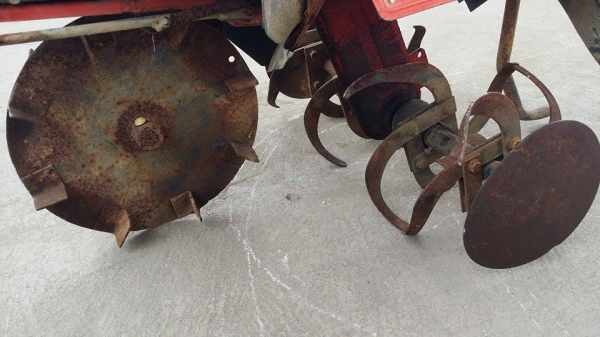 นำเข้าจากญี่ปุ่น รถพรวนดินเดินตาม SHIBAURA รุ่น GEF13RE เก่าญี่ปุ่น  พร้อมชุดพรวนดิน สภาพดี