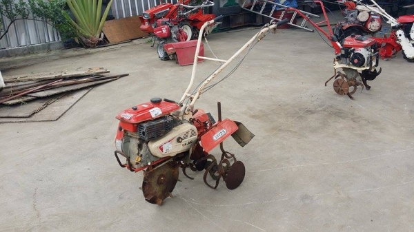 นำเข้าจากญี่ปุ่น รถพรวนดินเดินตาม SHIBAURA รุ่น GEF13RE เก่าญี่ปุ่น  พร้อมชุดพรวนดิน สภาพดี