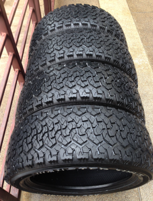 ยาง All Monster tires 265 50 20 ปี15 น้องป้ายแดง ไม่มีปะ ดอกเยอะ ใช้กันยาว