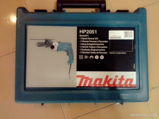 ขายสว่าน MAKITA HP2051ของใหม่ราคา4000บาท