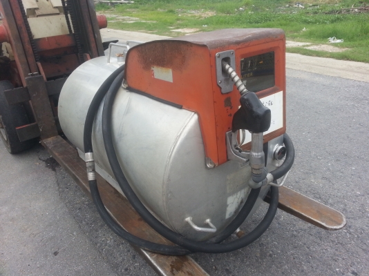 ขายถังน้ำมัน 450ลิตร พร้อมหัวจ่าย นำเข้าญี่ปุ่น