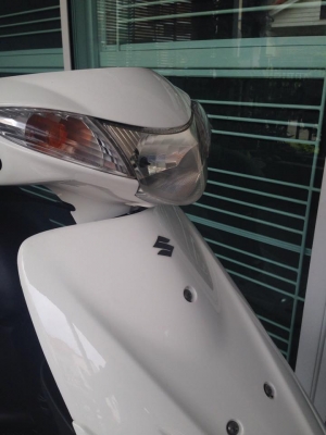 suzuki address 50cc 4จังหวะ สีขาว ประกอบใหม่