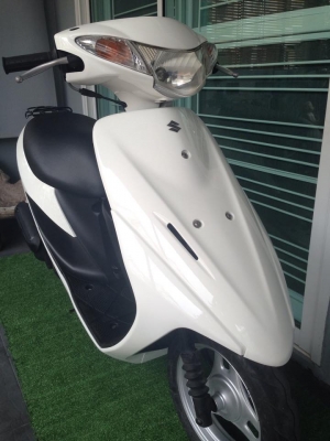suzuki address 50cc 4จังหวะ สีขาว ประกอบใหม่