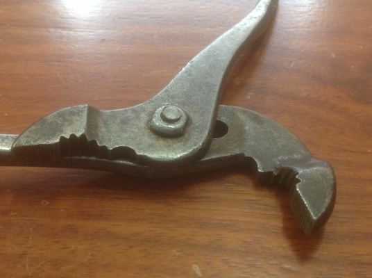 ขายคีมคอเลื่อนหัวนกแก้ว Vintage Barcalo Buffalo ขนาด 8" ขยายปากได้ 3 ระดับ