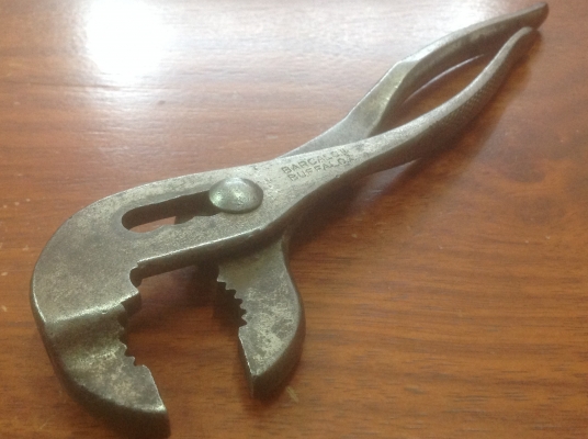 ขายคีมคอเลื่อนหัวนกแก้ว Vintage Barcalo Buffalo ขนาด 8" ขยายปากได้ 3 ระดับ