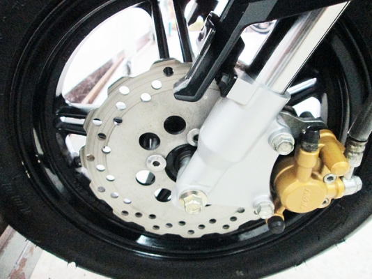 ขาย KSR PRO ตัว TOP สตาร์ทมือ ปลายปี 2014 ไมล์แท้ 5556 กม สภาพสวยเดิมๆ เครื่องแน่ๆ สีเขียว ดำ ราคา 42900 บาท