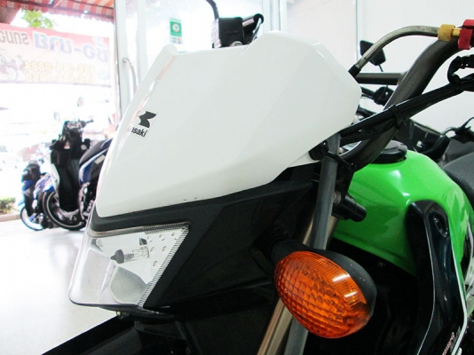 ขาย KSR PRO ตัว TOP สตาร์ทมือ ปลายปี 2014 ไมล์แท้ 5556 กม สภาพสวยเดิมๆ เครื่องแน่ๆ สีเขียว ดำ ราคา 42900 บาท