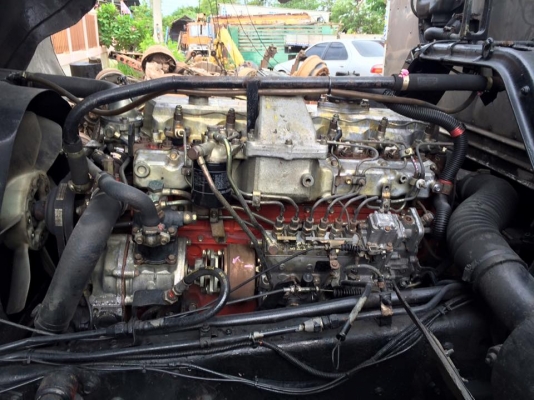 ขาย10ล้อฮีโน่F17 ตู้สแตนเลต เพลาเดียว เครื่องHo7c เทอร์โบ พร้อมใช้