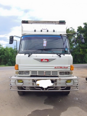 ขาย10ล้อฮีโน่F17 ตู้สแตนเลต เพลาเดียว เครื่องHo7c เทอร์โบ พร้อมใช้