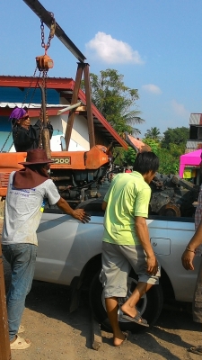 ขายแล้วครับขอบคุณลูกค้ามาจากหนองไผ่ คูโบต้า 22 เพลาตรง ตามสถาพรถยังใช้ได้อยู่จอดมานานต้องเช็คใหม่ครับ