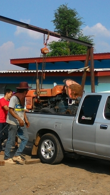 ขายแล้วครับขอบคุณลูกค้ามาจากหนองไผ่ คูโบต้า 22 เพลาตรง ตามสถาพรถยังใช้ได้อยู่จอดมานานต้องเช็คใหม่ครับ