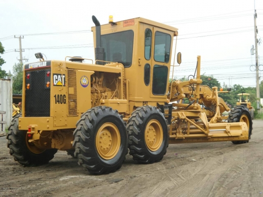 รถเกรด CATERPILLAR 140G 72V-4890 U.S.A.รถห้างเมโทรเล่มทะเบียน