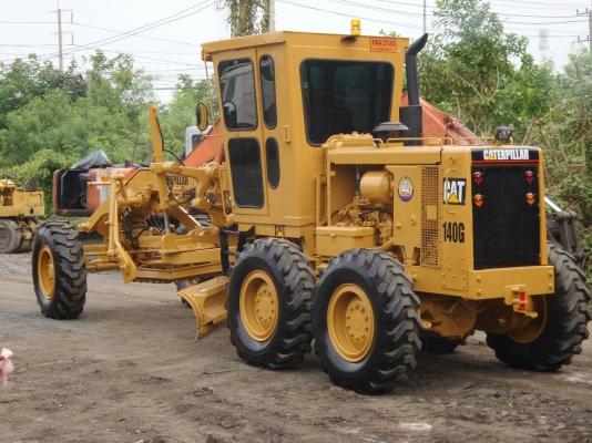 รถเกรด CATERPILLAR 140G 72V-4890 U.S.A.รถห้างเมโทรเล่มทะเบียน