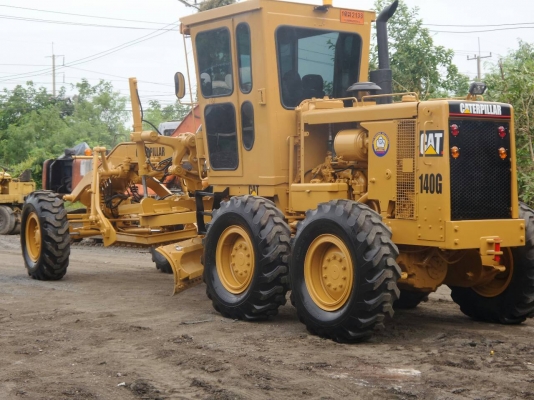 รถเกรด CATERPILLAR 140G 72V-4890 U.S.A.รถห้างเมโทรเล่มทะเบียน