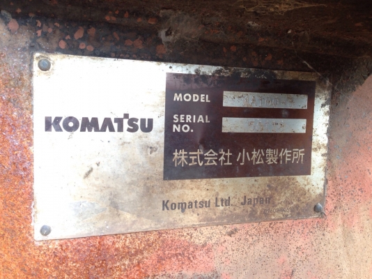 ขายรถตัก WA100 รุ่น 3