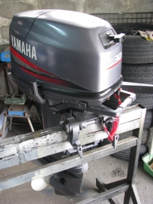 ขายเครื่องเรือ YAMAHA 30HP หัวมน มือสอง