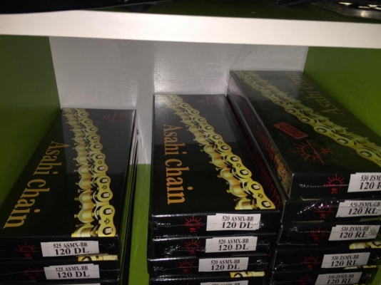 มาแล้ว โซ่ Asahi X-ring รุ่นใหม่ ข้อหนา มาก ๆ ครับ มาแล้ว โซ่ Asahi X-ring รุ่นใหม่ ข้อหนา มาก ๆ ครับ