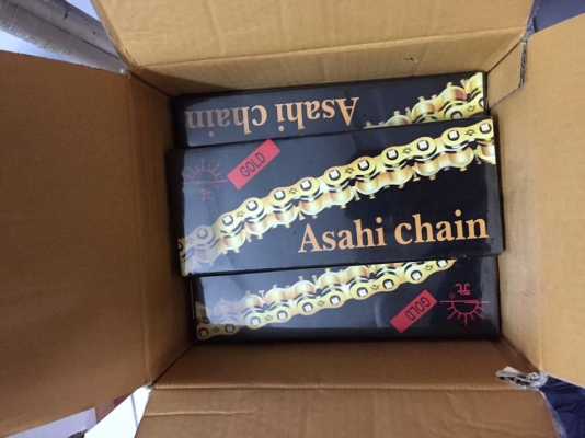 มาแล้ว โซ่ Asahi X-ring รุ่นใหม่ ข้อหนา มาก ๆ ครับ มาแล้ว โซ่ Asahi X-ring รุ่นใหม่ ข้อหนา มาก ๆ ครับ