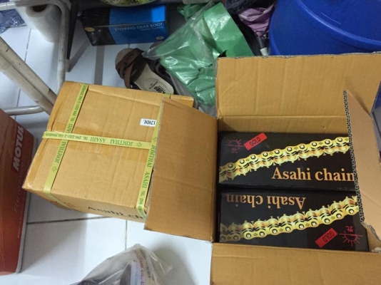 มาแล้ว โซ่ Asahi X-ring รุ่นใหม่ ข้อหนา มาก ๆ ครับ มาแล้ว โซ่ Asahi X-ring รุ่นใหม่ ข้อหนา มาก ๆ ครับ