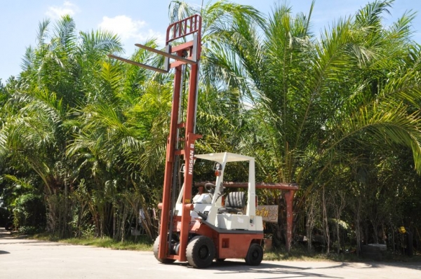 (ลดกระหน่ำ)ขายFORKLIFT NISSAN FG15(1.5ตัน) เสา3.50เมตร สวยเดิมจากญี่ปุ่น ยังไม่เคยใช้ในไทย 89,000เท่านั้น!!