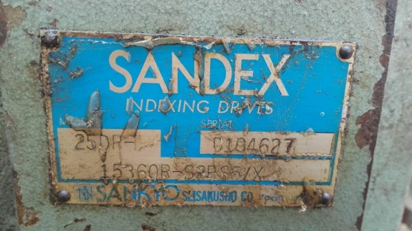 Sale>> หัวเกียร์ทด SANDEX SEISAKUSHO JAPAN เบอร์ 220 ทด 1:30 สวย แน่น!! 089-2499-123 นครปฐม