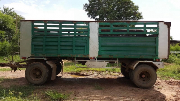 ขายรถพ่วง ดั้มแม่-ลูก ROCKY 240 นางฟ้าแท้ FXZ23NFP R เครื่อง 6SD1 240 แรงม้า เกียร์ Easton คัสซีสวยตลอดเส้น ยางเต็ม แอร์เย็น ทะเบียนพร้อมโอน