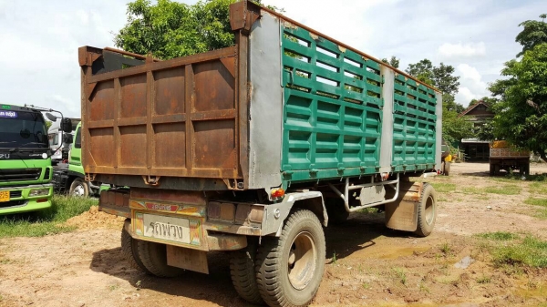 ขายรถพ่วง ดั้มแม่-ลูก ROCKY 240 นางฟ้าแท้ FXZ23NFP R เครื่อง 6SD1 240 แรงม้า เกียร์ Easton คัสซีสวยตลอดเส้น ยางเต็ม แอร์เย็น ทะเบียนพร้อมโอน