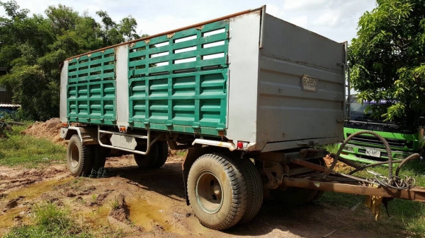 ขายรถพ่วง ดั้มแม่-ลูก ROCKY 240 นางฟ้าแท้ FXZ23NFP R เครื่อง 6SD1 240 แรงม้า เกียร์ Easton คัสซีสวยตลอดเส้น ยางเต็ม แอร์เย็น ทะเบียนพร้อมโอน