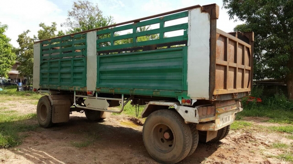 ขายรถพ่วง ดั้มแม่-ลูก ROCKY 240 นางฟ้าแท้ FXZ23NFP R เครื่อง 6SD1 240 แรงม้า เกียร์ Easton คัสซีสวยตลอดเส้น ยางเต็ม แอร์เย็น ทะเบียนพร้อมโอน