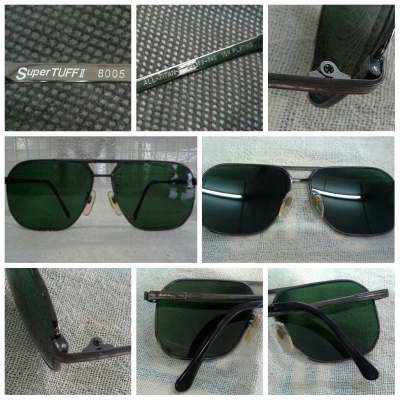 แว่นตาไททาเนียมตัวจริง Super TUFF II made in Japan