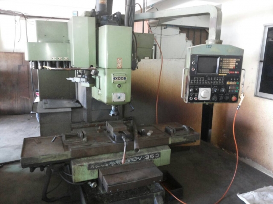 ขายแมชเชอริงเซนเตอร์ญี่ปุ่นOKKหน้าโต๊ะ400x800คอลโทลฟานัค6เอ็มพร้อมใช้อุปกรณ์ครบ