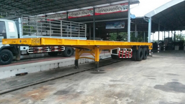 หางพื้นเรียบสองเพลา