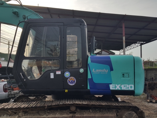 ขายด่วน HITACHI EX120-2 รถสวยพร้อมใช้ไฟฟ้าครบ เอกสารอินวอย