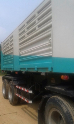 ขายดาวน์รถบรรทุก 22 ล้อพ่วงแม่ลูกดัมพ์ ISUZU DECA 360 แรงม้าปี 2557 ลูกพ่วงสามมิตร 3 เพลา ขายดาวน์ 500000