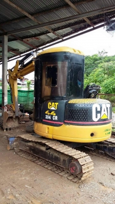 ขายรถแบคโฮ CAT 304 CRมีเก๋งแอร์เย็นรถสวยพร้อมใช้เท่าขนาด    cp40 ราคา380,000 090-772-3710 090-772-3708