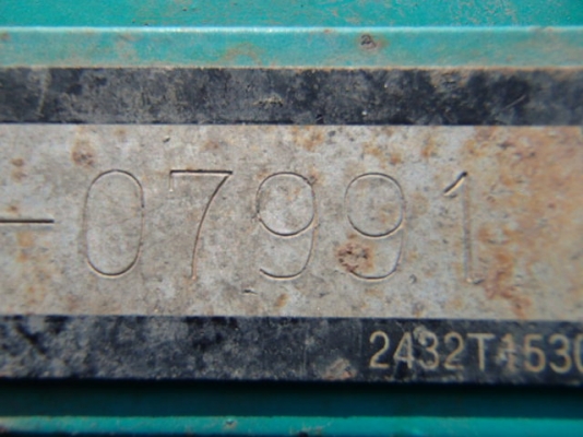 ถึงไทยแล้ว Kobelco SK135SR-1ES-YY04-07991 ใบแทร็ค 700 mm นำเข้าจากญี่ปุ่น ขายถูกครับ