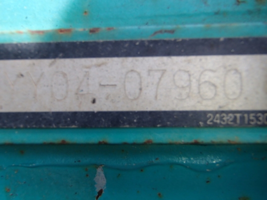 Kobelco SK135SR-1ES-YY04-07960 ใบแทร็ค 700 mm ใช้งานน้อย นำเข้าจากญี่ปุ่น