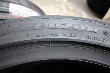 BRIDGESTONE RE070R MADE IN JAPAN
