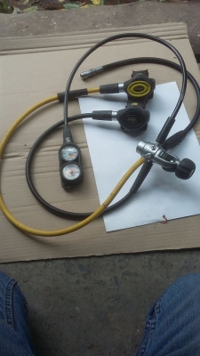 อุปกรณ์ดำน้ำมือสอง ติดต่อ 081-2687989