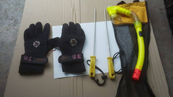 อุปกรณ์ดำน้ำมือสอง ติดต่อ 081-2687989