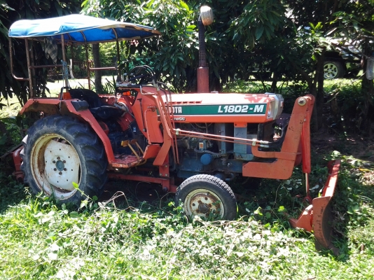 ขายตามสภาพรถไถคูโบต้า18มีดันหน้ามีผาลหลังลดเหลือ55000บาท