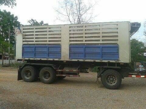 ขายHINO รุ่น MEGA 320 ปี 49 ลูกพ่วงปี 54 ดั้มพ์แม้-ลูก