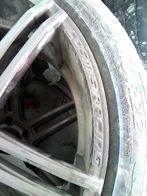 ขาย แม็ก ขอบ 22x10 นิ้ว ราคา 20000 พร้อมยางสภาพสวย